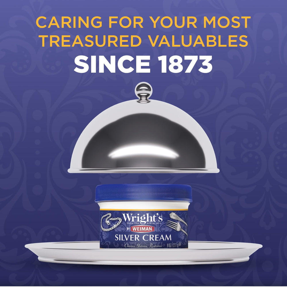 Wright's Silver Cream safe for stainless steel and everyday items.