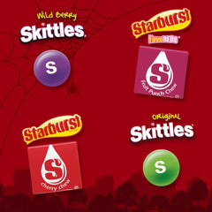 Wrigley's Starburst Original bulk bag offers chewy fruity bites for snacking.