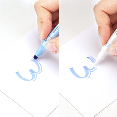 WRITECH fluorescent ink colors provide vibrant highlights across pages