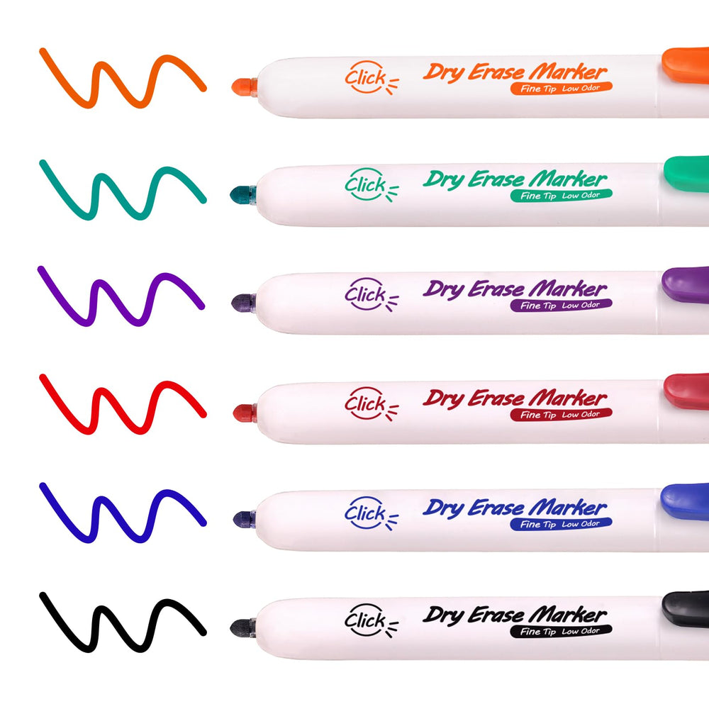 WriteCh multicolor dry erase markers arranged for notes and diagrams.