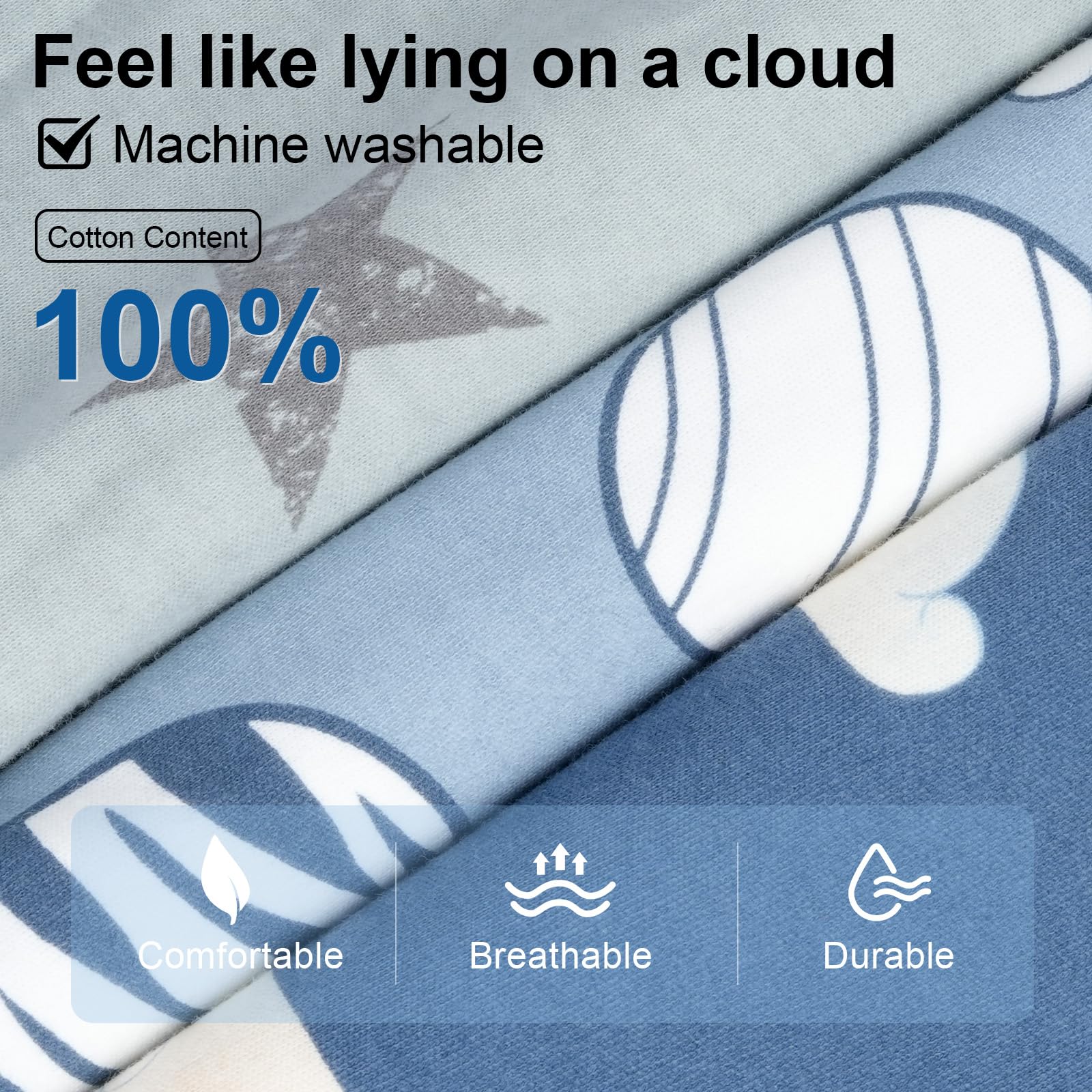 Wrrernsin machine-washable sleep sacks simplify tidy baby gear care.