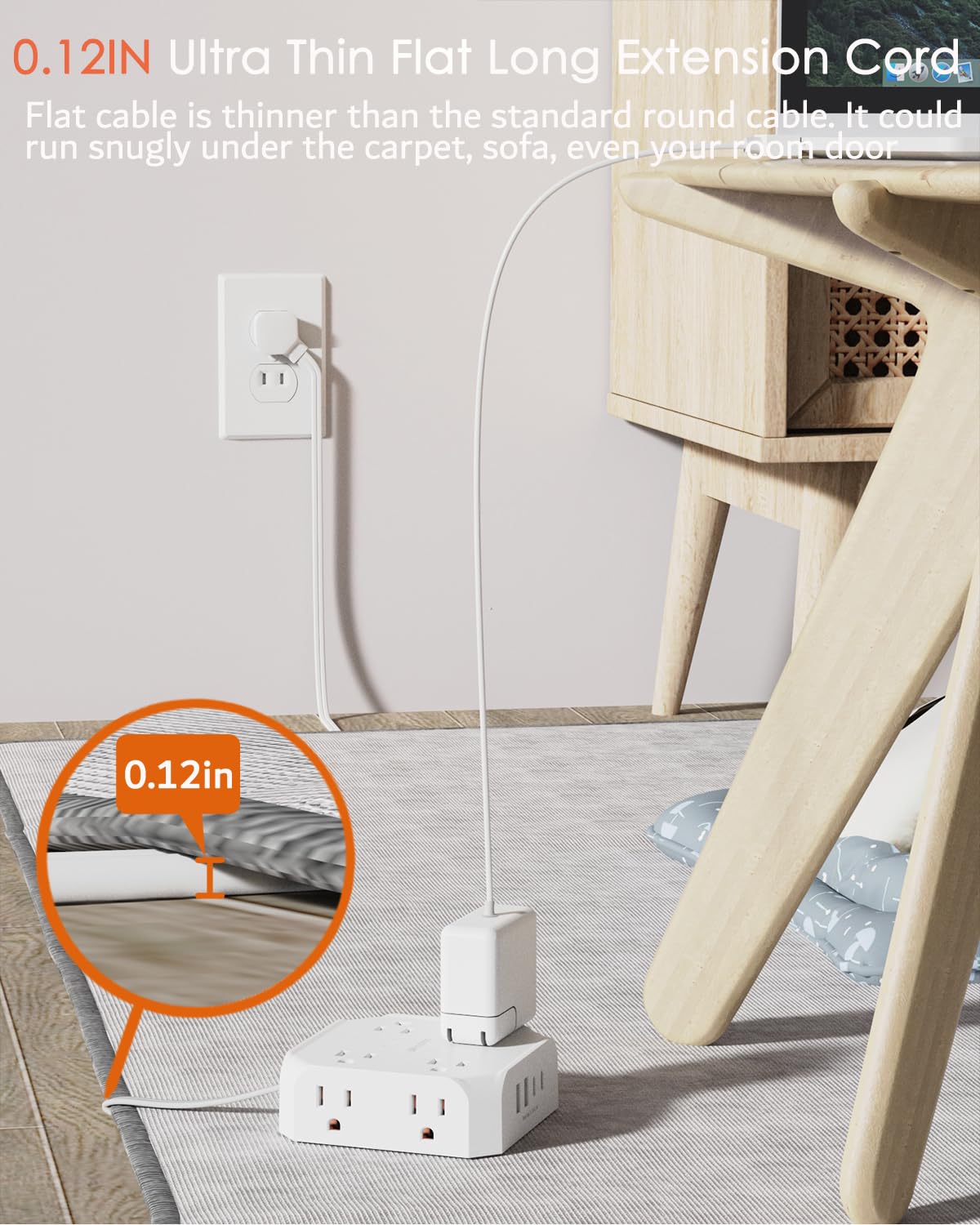 WRXDMC built-in circuit breaker and switch provide overload protection for all outlets.
