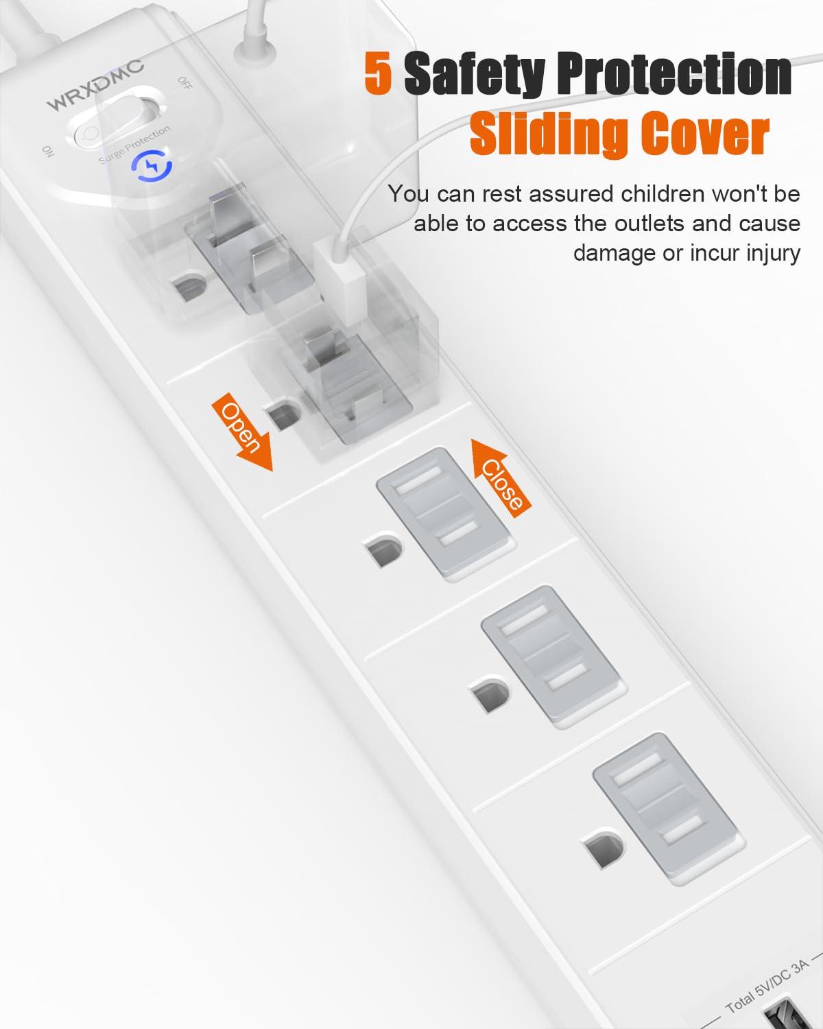 Wrxdmc safety covers protect outlets when not in use