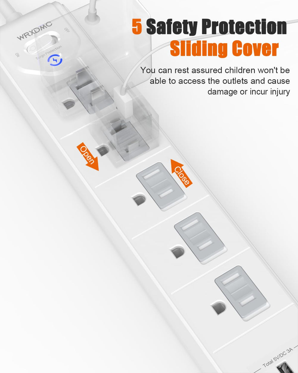 Wrxdmc safety covers protect outlets when not in use