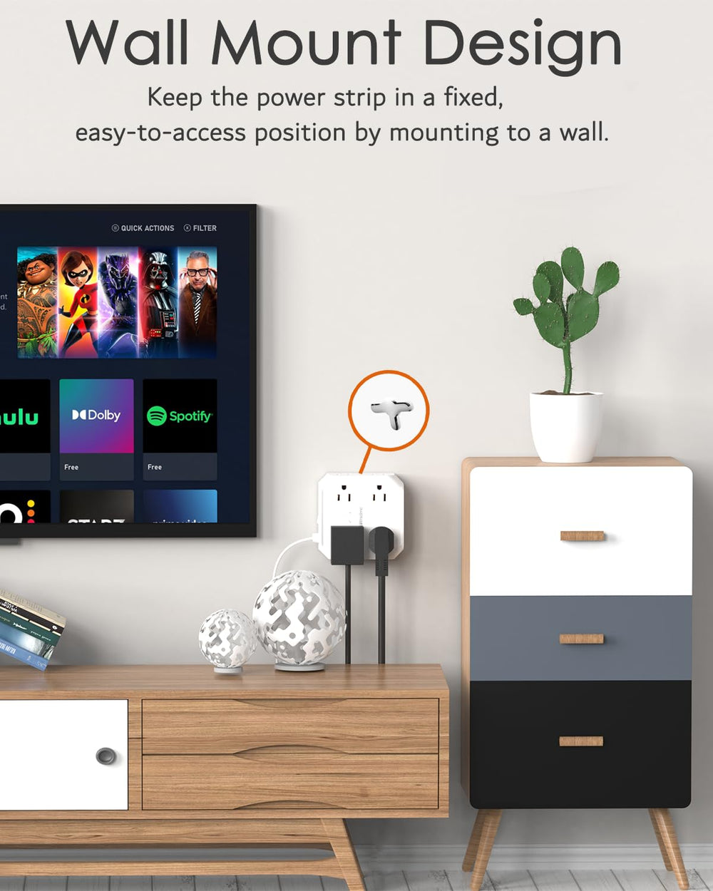 WRXDMC USB-C and USB-A ports allow smart charging of devices simultaneously.