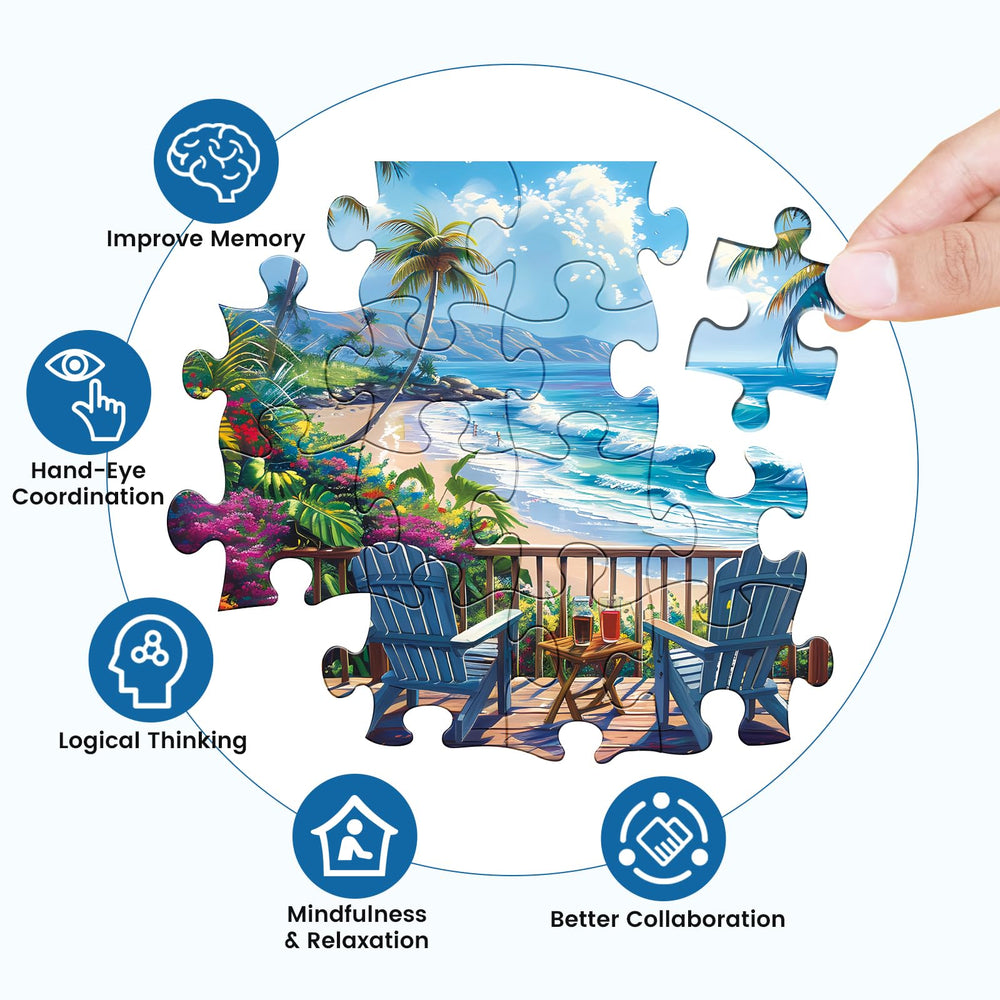 WSCXSC seaside-themed puzzle makes a thoughtful gift for all ages
