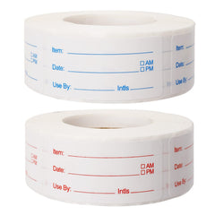 WSICSE blue roll food labels ideal for quick freezer labeling and organization