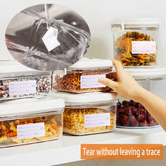 WSICSE writable area on label makes date writing quick