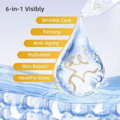 WSNDNSWR Serum texture close-up reveals silk-like hydration.