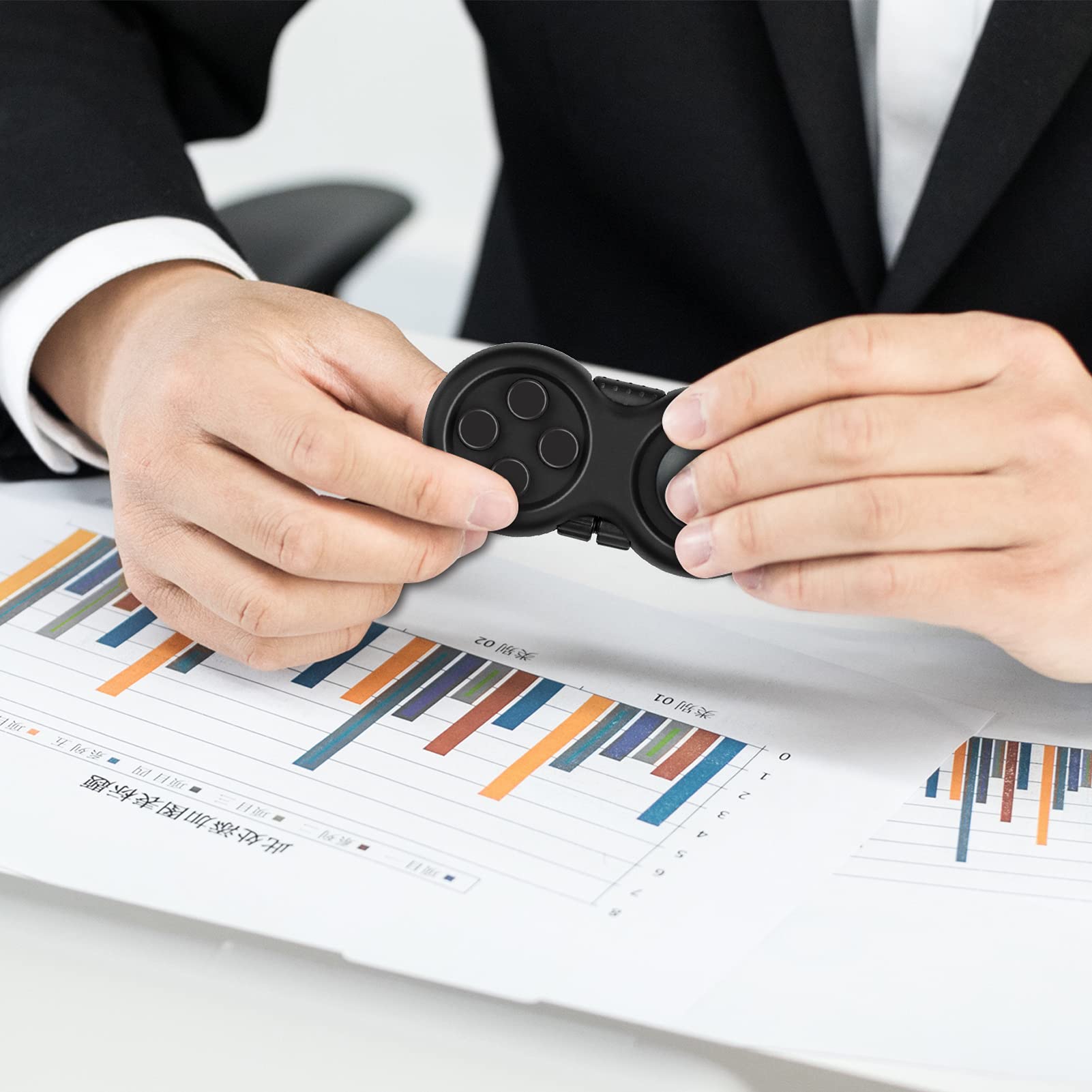 WTYCD spinnable dial to improve focus during tasks.