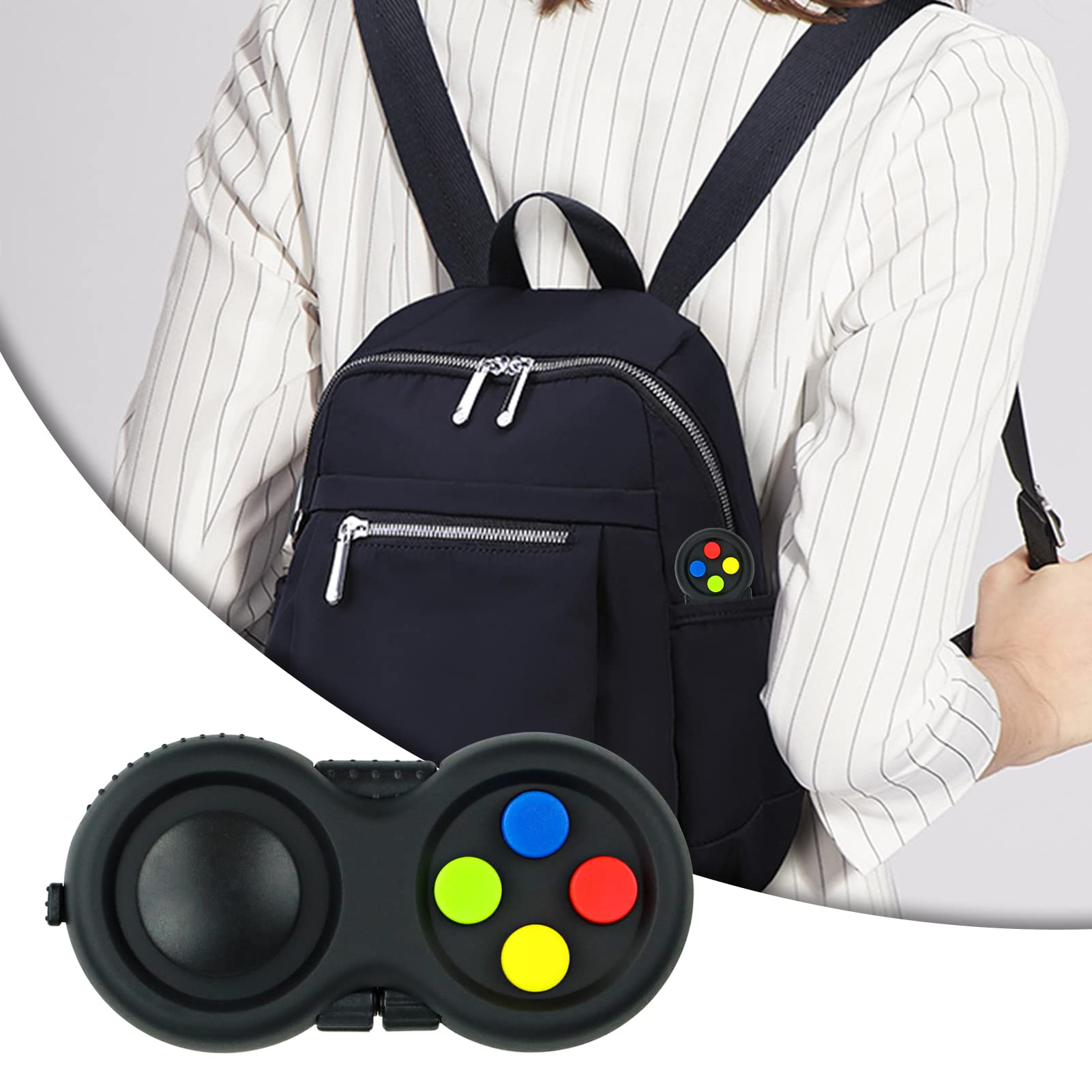 WTYCD spring-loaded slide supports smooth, portable fidgeting everywhere.