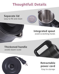 WTJMOV kettle with auto shut-off for safety.