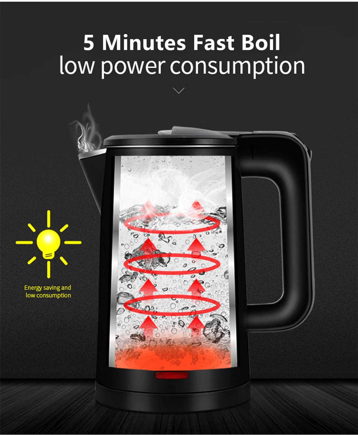 WTJMOV portable kettle fits in luggage for hotel stays.