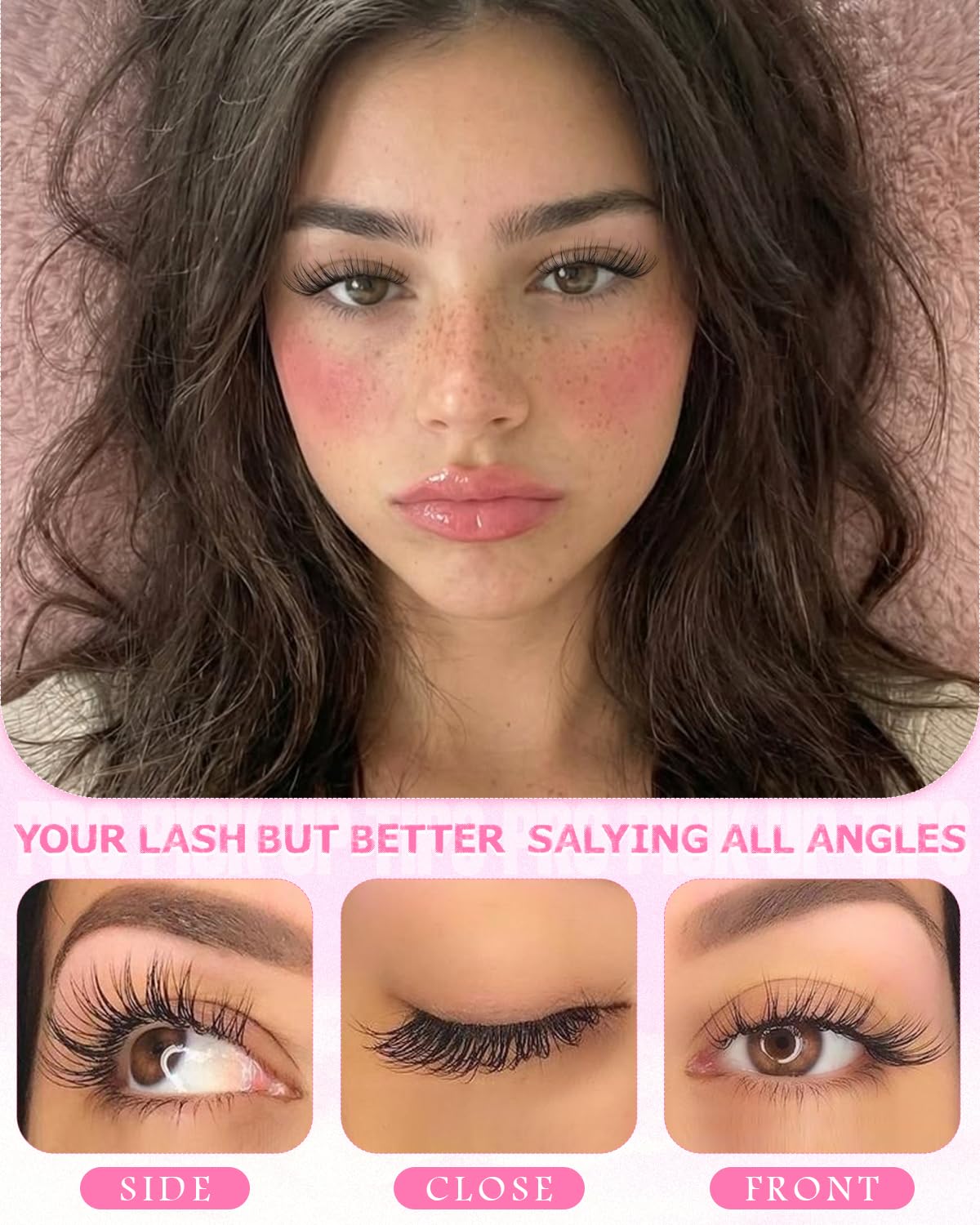 wtvane clear-band lashes blend into lash line for near-invisible enhancement