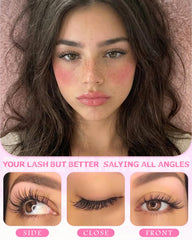 wtvane clear-band lashes blend into lash line for near-invisible enhancement