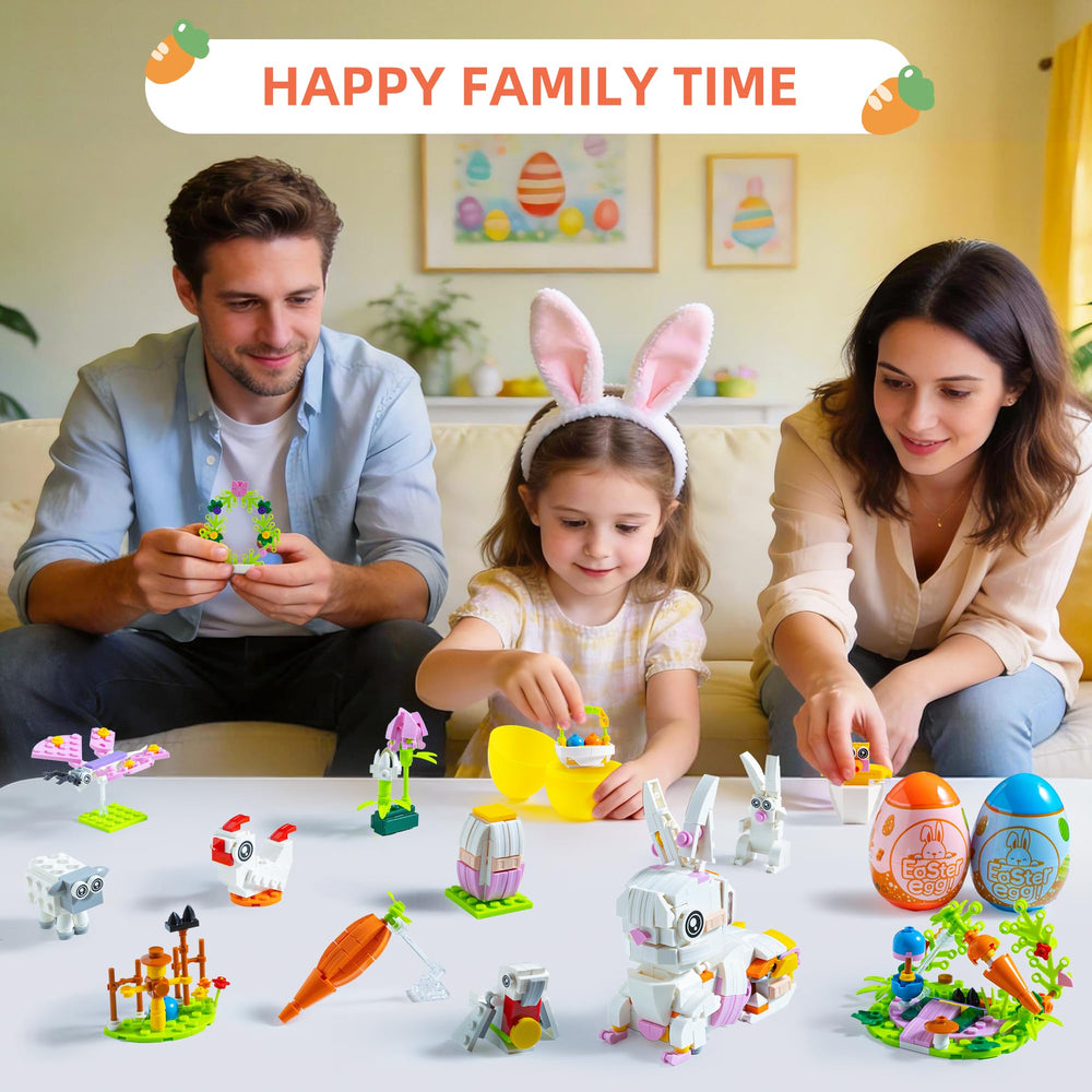 WuNian Easter gift and party favor kit ideal for egg hunts.