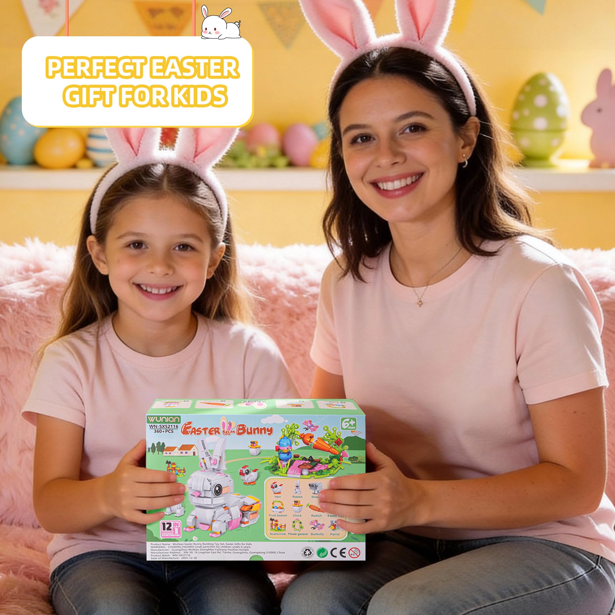 WuNian safe, durable ABS blocks with smooth edges for worry-free play.