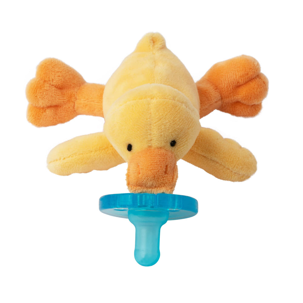 WubbaNub duck lovey pairing for on-the-go comforting.