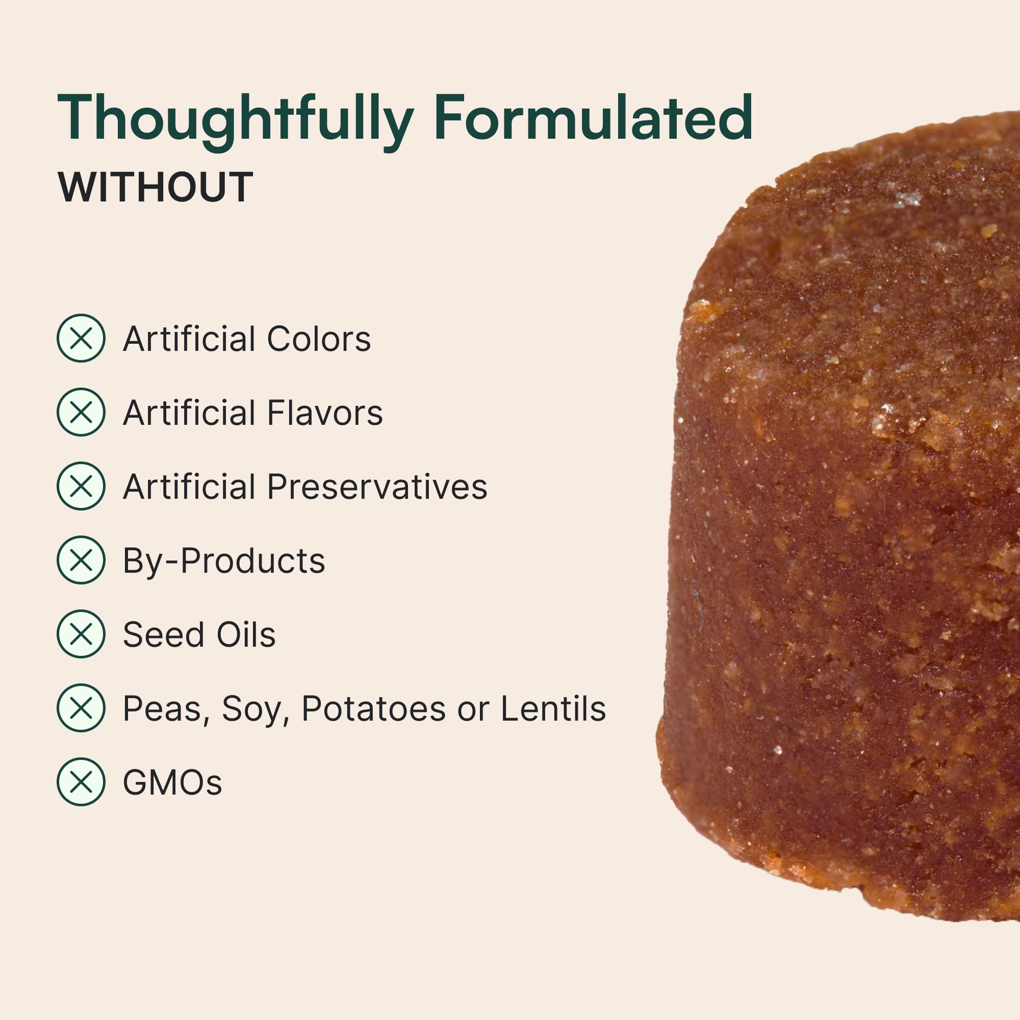 Wuffes usa-manufactured packaging communicates trusted quality and domestic sourcing.