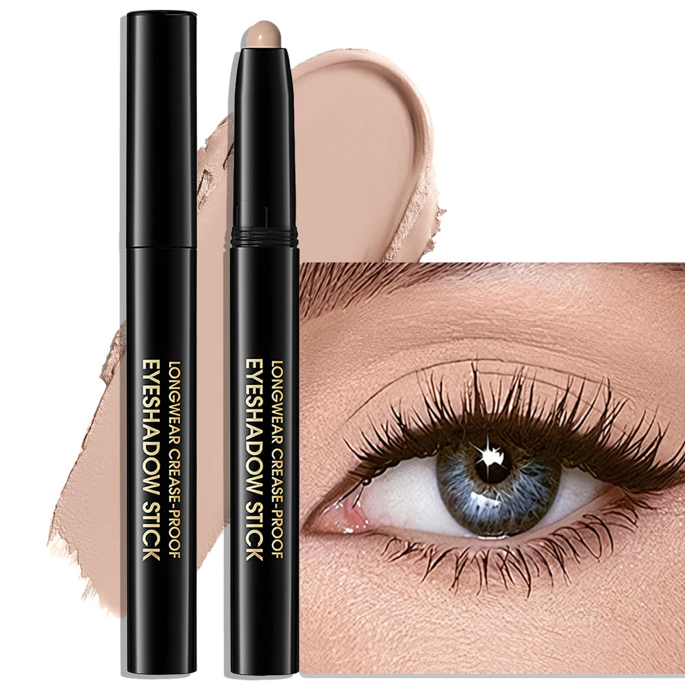 Wugbc Eyeshadow Stick Desert closeup showing rich matte pigment for day to night looks.