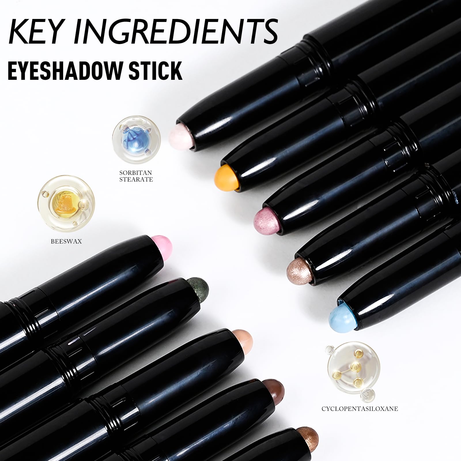 Wugbc Eyeshadow Stick fast-glide texture for quick daily looks.