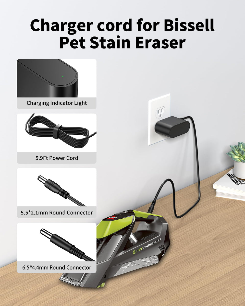 WUKUR 10V output delivers steady power for cleaning.