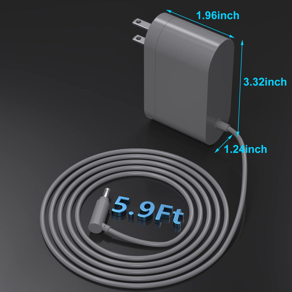 WUKUR car/boat charger compatible with Dyson V6/V7/V8 for on-the-go charging.
