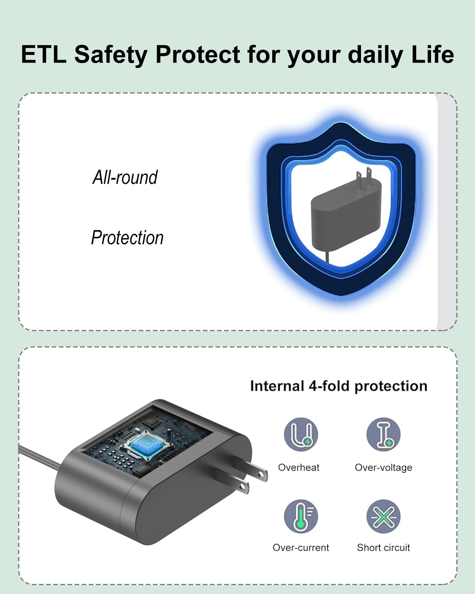 WUKUR charger keeps your Dyson V6–V8 ready during travel or storage.