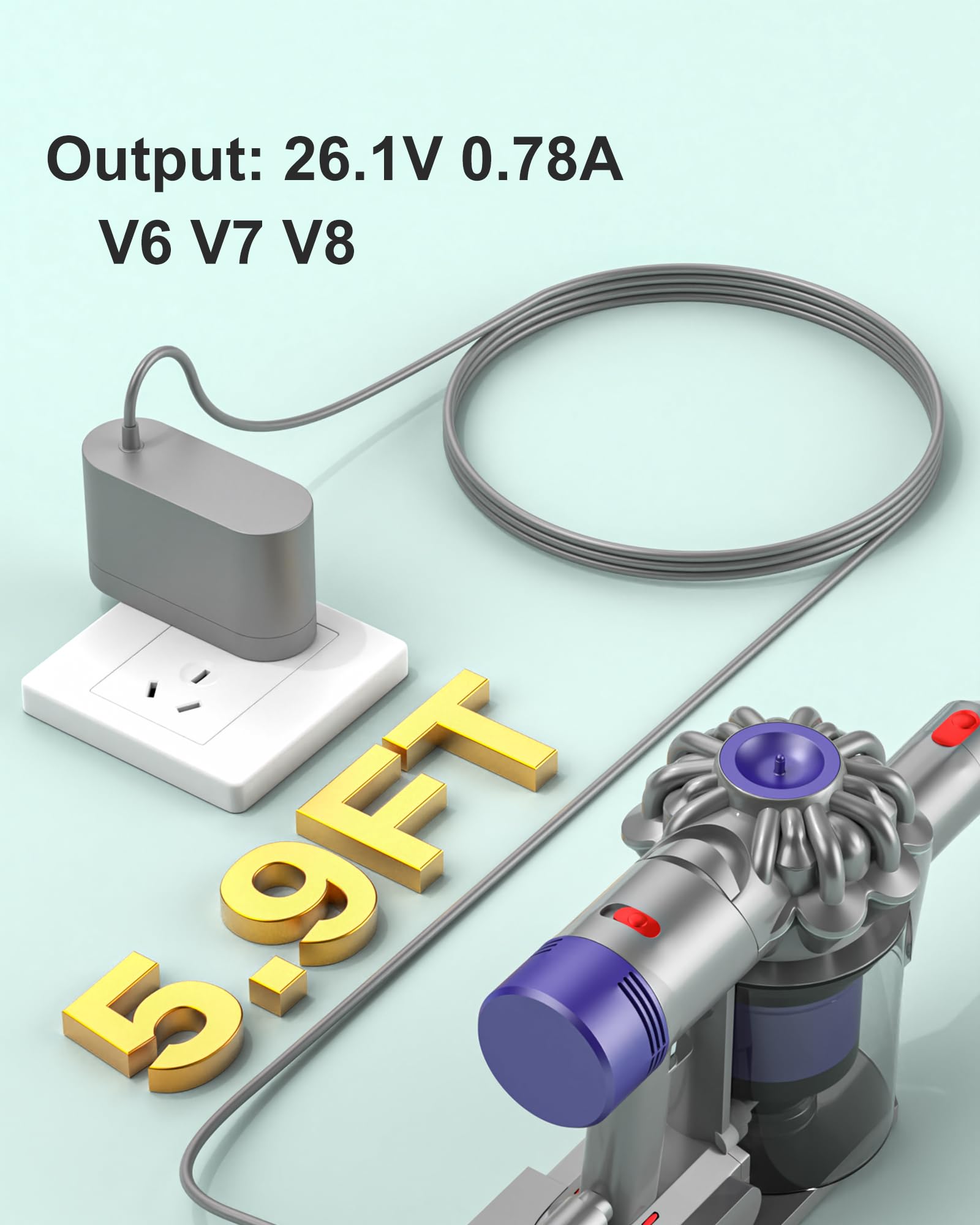 WUKUR charger features over-current and short-circuit protection for safety.