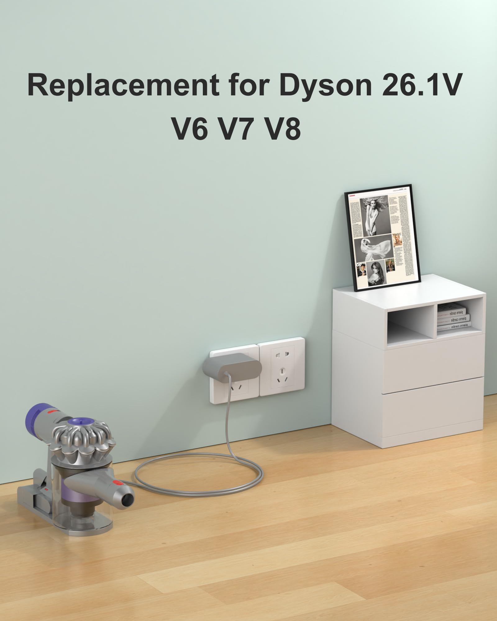 WUKUR stable 26.1V output supports Dyson cordless battery systems.
