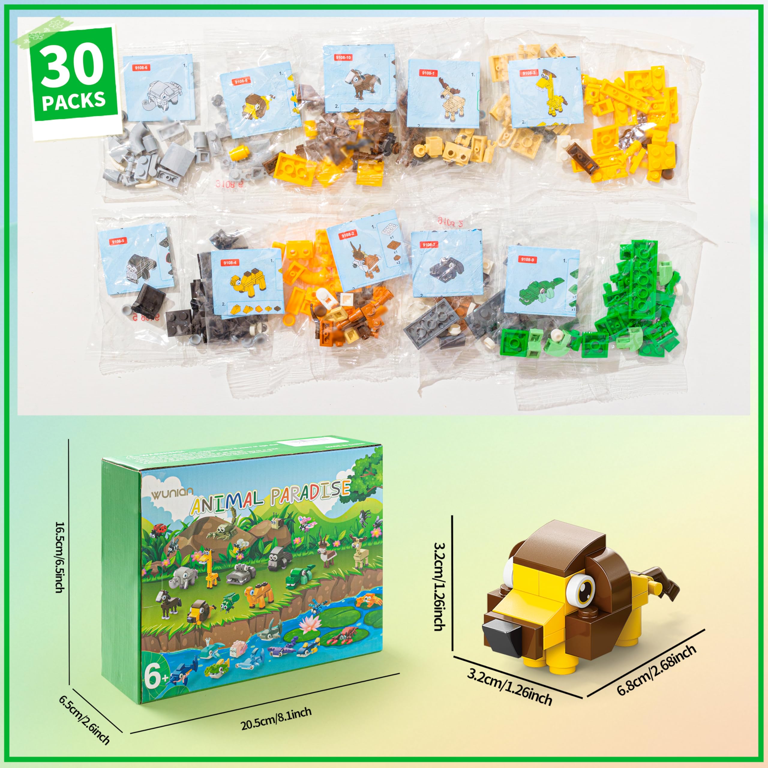 WuNian owl blocks invite focused, imaginative play.