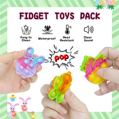 Wuridiwa Easter basket toy set used as classroom prizes or rewards.