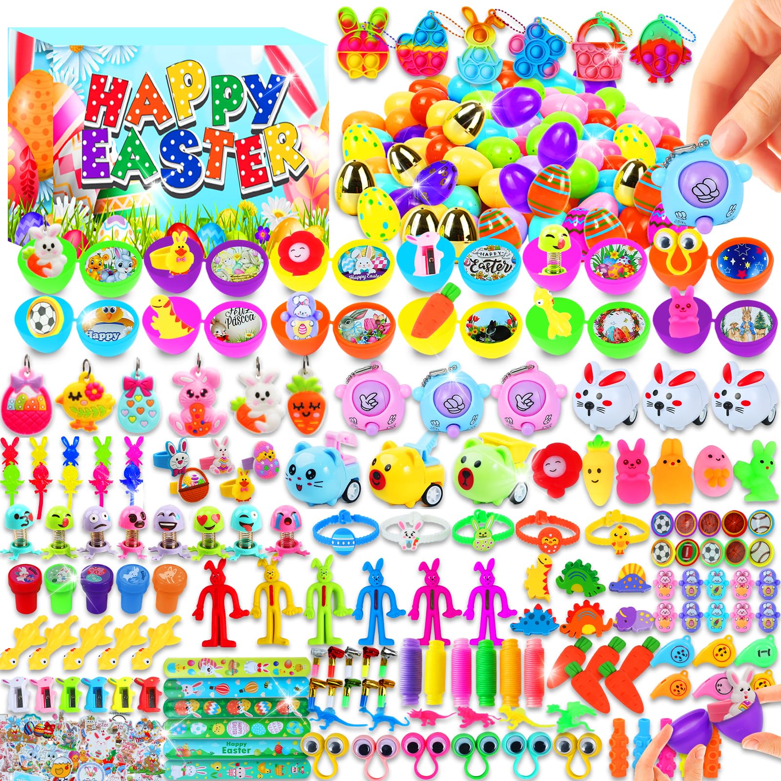 Wuridiwa Easter eggs garden hunt, perfect to hide and discover.