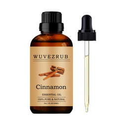 Wuvezrub Cinnamon Essential Oil bottle ready for aromatherapy diffusion