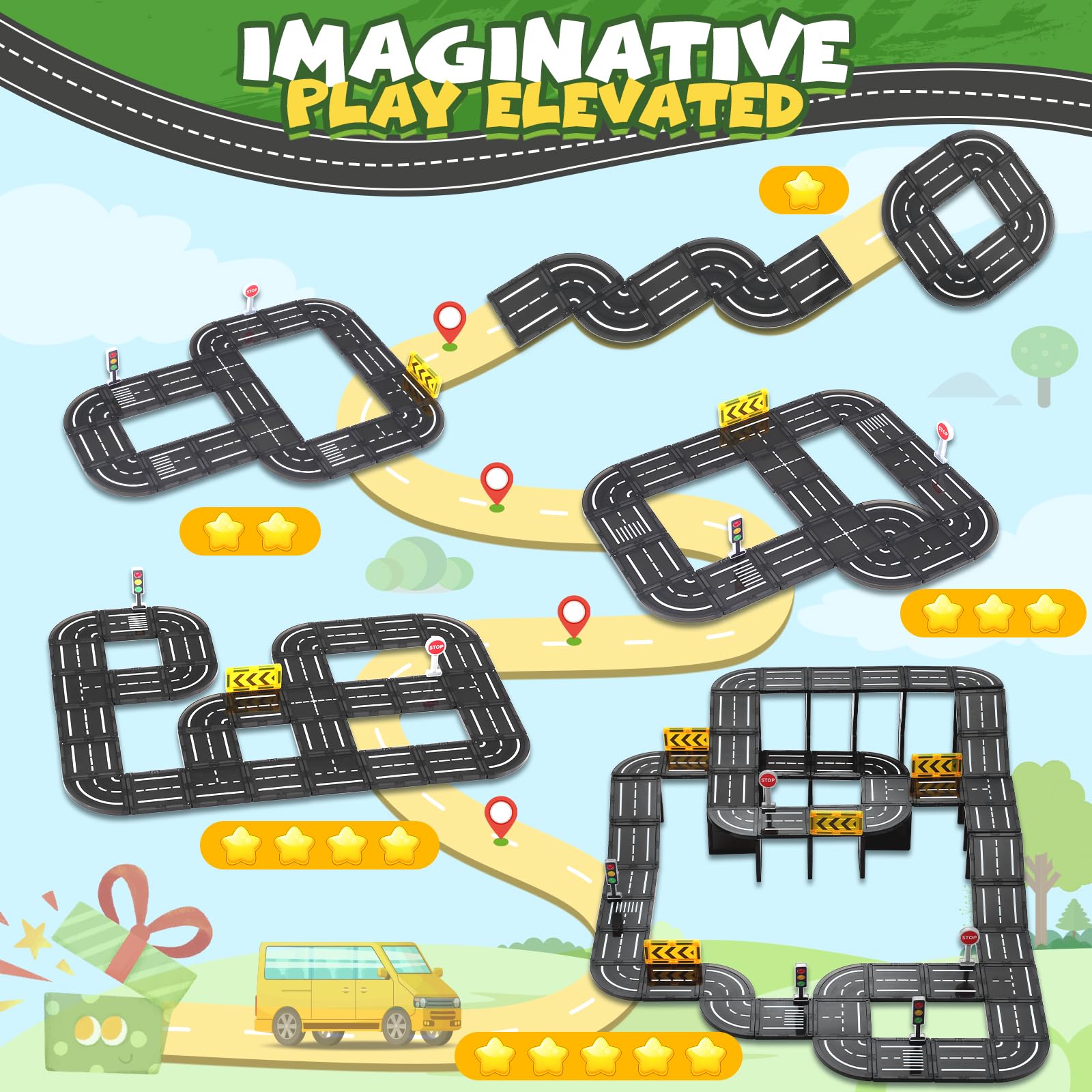 W WISE BLOCK magnetic tiles for STEM-learning pathways support hands-on problem solving.