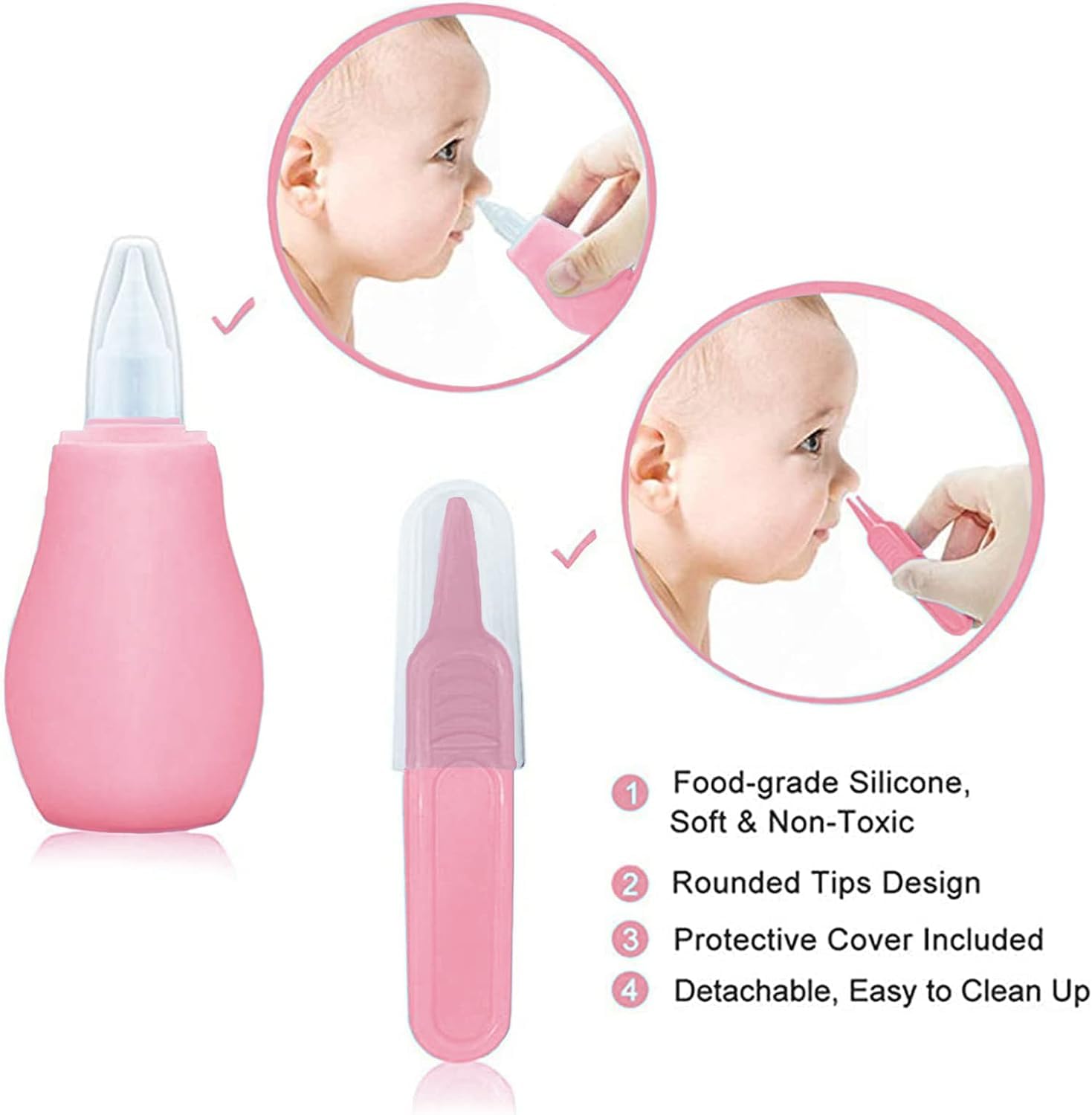 WXA baby comb for easy detangling and soothing styling.