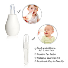 WXA Baby Grooming Kit baby comb gliding through fine hair safely