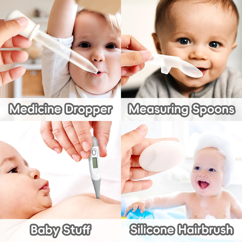WXA Baby Grooming Kit baby scissors designed for safe trimming