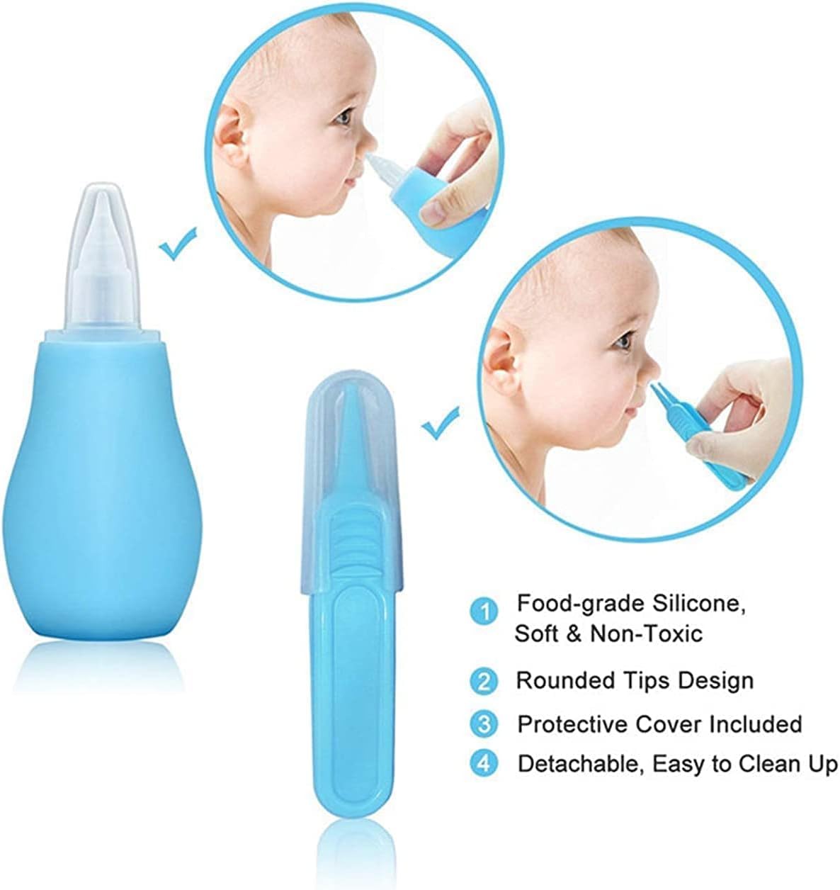 WXA baby grooming kit nail clippers for safe trimming sessions