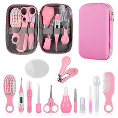 WXA Baby Grooming Kit packaging shows a complete 14-in-1 set for newborn care at home