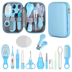 WXA Baby Grooming Kit set with 14 tools for gentle newborn care.