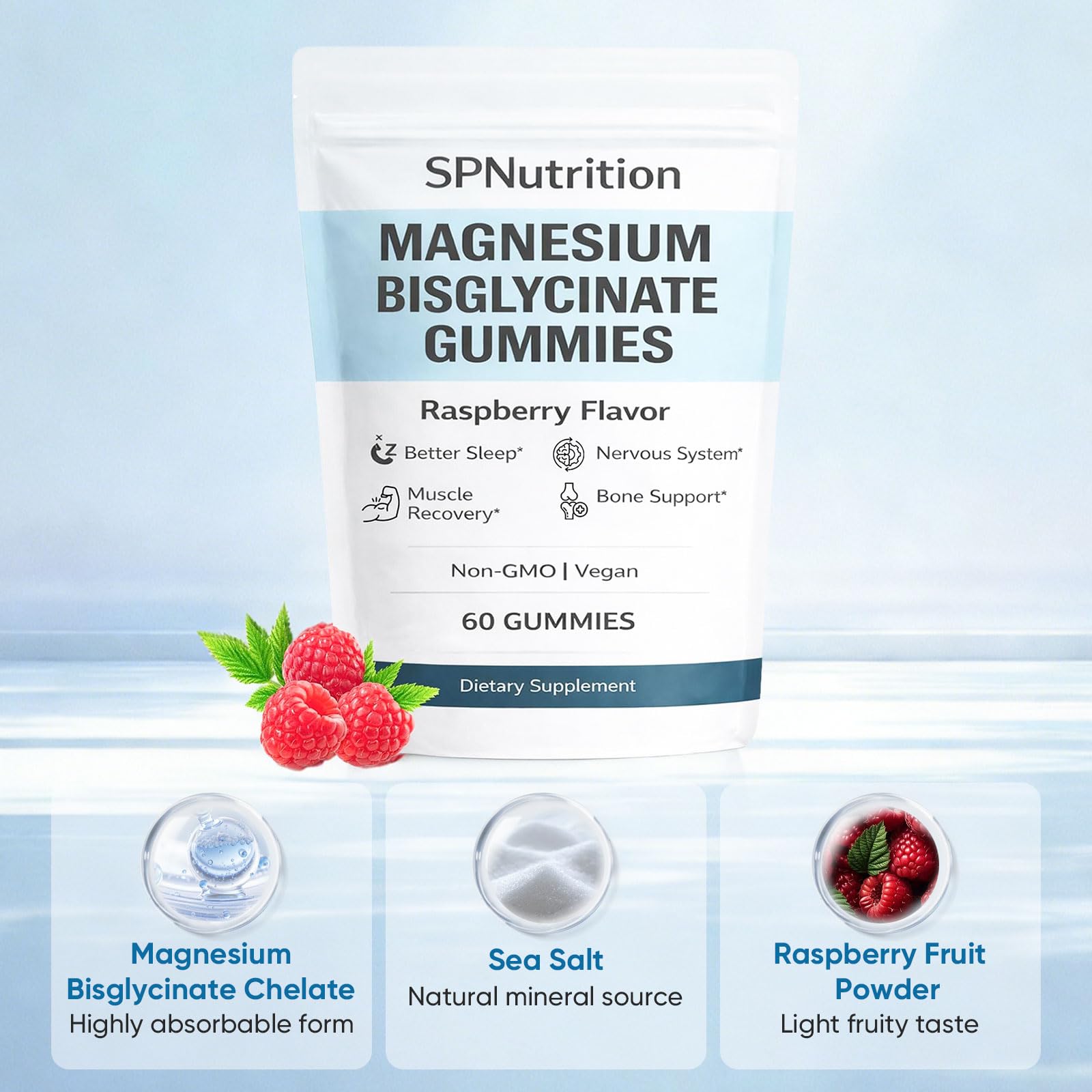 WXDOAU Spnutrition gummies in hand, convenient daily supplement habit