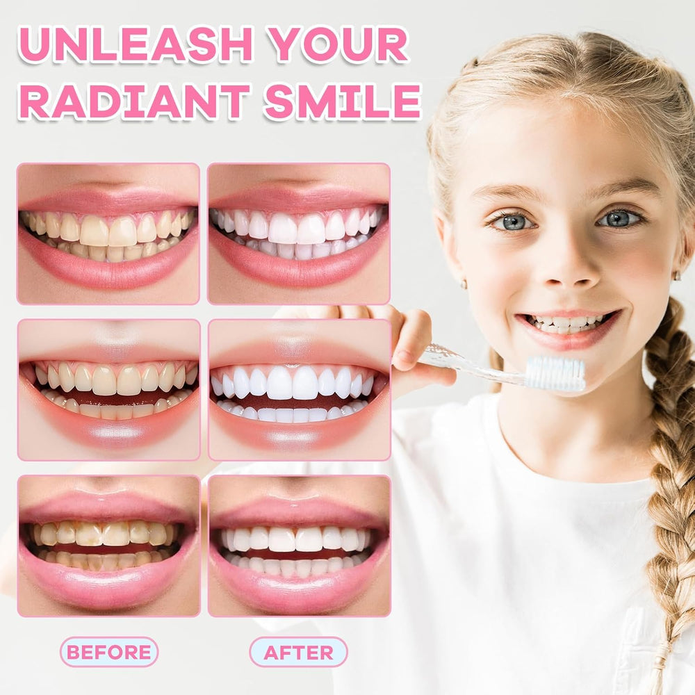 WXMX Niacinamide toothpaste gum care closeup indicates reduced irritation and healthier gums.
