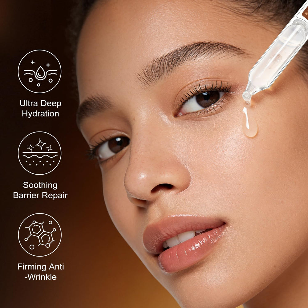 WXMX Ultra Hyaluronic Acid Serum label highlighting Matrixyl 3000 for smoother skin