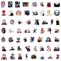 WYKDAG cartoon characters stickers—fun designs for laptops and water bottles