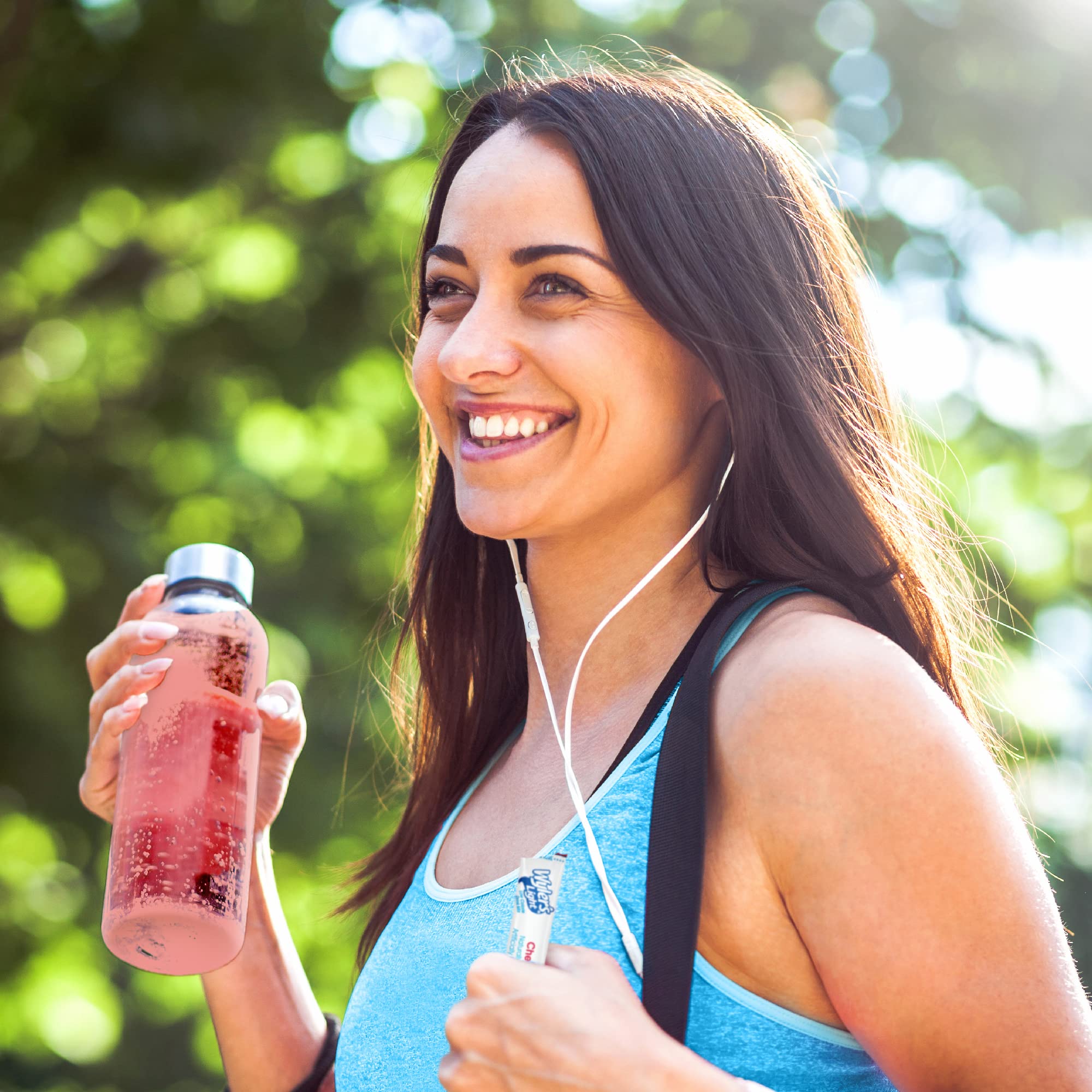 Wyler's Light Cherry water with vitamin C for daily hydration benefits.