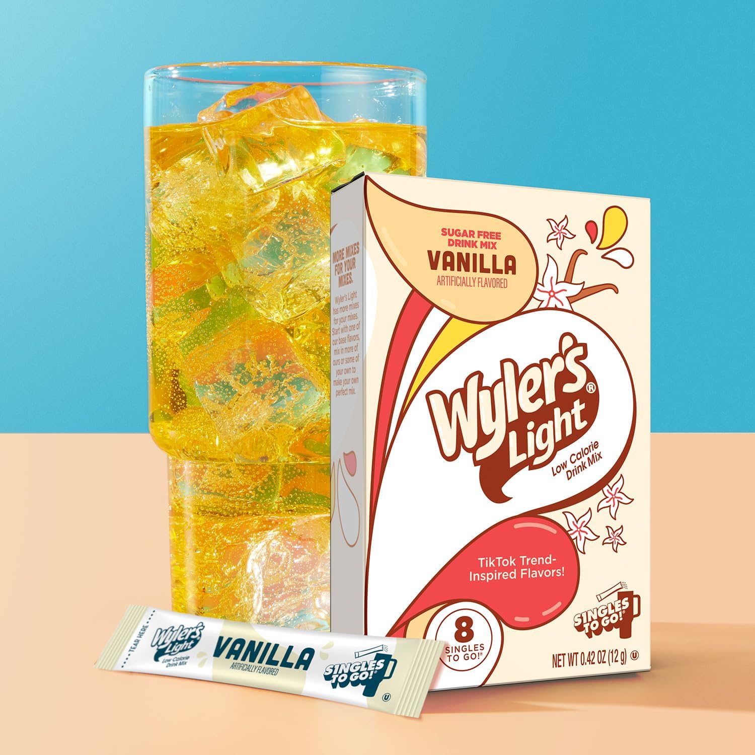 On-the-go Wyler's Light packets offer zero sugar and few calories per serving.