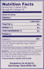 Wyler's Light Raspberry powder dissolving in water for crisp, sugar-free hydration