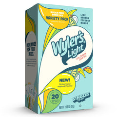 Wyler's Light Lime packet ready to mix for a refreshing hydration boost.
