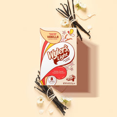 A glass of vanilla Wyler's Light ready to sip after a workout.
